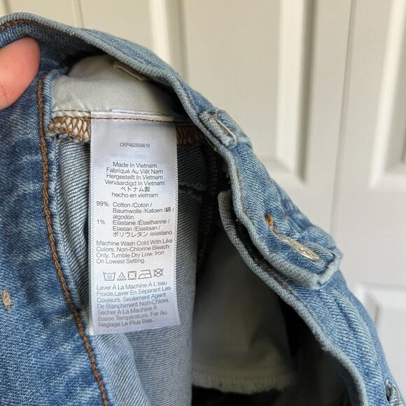 Madewell The Perfect Vintage Straight Montville Wash Blue Jeans Women's Size 28 - Picture 12 of 13